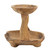 2-Tiered Teak Root Tray - 11.75" - Brown