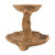2-Tiered Teak Root Tray - 11.75" - Brown