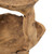 2-Tiered Teak Root Tray - 11.75" - Brown