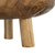 Round Footed Teak Bowls - 11.75" - Brown - Set of 2 - IMAGE 6