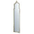 Vintage Style Full Length Floor Mirror - 6' - White - IMAGE 5