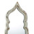 Vintage Style Full Length Floor Mirror - 6' - White