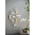 Grid Patterned Geometric Medium Wall Decoration - 31.75" - IMAGE 3