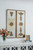 Traditional Style Mirrored Wall Decorations - 48" - Gold - Set of 2 - IMAGE 6