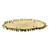 Metallic Leaf Plate - 18.5" - Gold - IMAGE 4