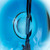 Handcrafted Glass Charger with Stand - 18" - Blue and Clear - IMAGE 6