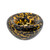 Chee Animal Print Glass Vase - 8.5" - Black and Yellow