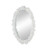 Coral Framed Oval Wall Mirror - 35.5" - White - IMAGE 3