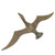 Flying Bird Aluminum Wall Decoration - 23.5" - IMAGE 1