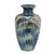 Reactive Glazed Curved Ceramic Vase - 15.5"