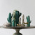 Medium Ceramic Cactus - 13" - Green - IMAGE 4