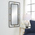 Industrial Rectangular Wall Mirror - 52" - Black and Gold - IMAGE 2