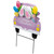 Back Seat Bunny Happy Easter Outdoor Garden Stake - 14" - Purple - IMAGE 3