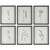 Forest Grass Framed Wall Art - 22" x 18" - Set of 6 - IMAGE 1