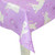 70" Purple Easter Bunny Rectangular Tablecloth - IMAGE 5