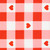 Checkered Hearts Valentine's Day Placemats - 18" - Set of 4 - IMAGE 4