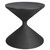 Hourglass Shaped Round Top Side Table - 22.5" - Black - IMAGE 1