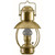 18" Gold and Clear Traditional Oil Trawler Lamp - IMAGE 1