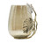 Palm Leaves Candle Holder - 10.75" - IMAGE 1