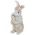 Mother and Baby Bunny Outdoor Garden Easter Statue - 9.25" - IMAGE 3