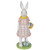 Girl Bunny with Easter Basket Outdoor Garden Statue - 12" - IMAGE 3