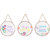 Springtime Floral Hanging Wall Signs - 9.75" - Set of 3 - IMAGE 1