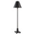 Slender Buffet Table Lamp with Empire Shade - 36.5" - Black - IMAGE 1