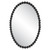 Serna Oval Wall Mirror - 30" - Black - IMAGE 1