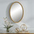 Serna Oval Wall Mirror - 30" - Gold - IMAGE 2