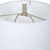 Streamlined Base Buffet Table Lamp with Drum Shade - 33.5" - White - IMAGE 3
