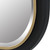 Nevaeh Curved Beveled Rectangle Wall Mirror - 43" - Black and Gold - IMAGE 5
