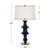 Coil Sculpted Table Lamp - 28.75" - Blue - IMAGE 3