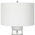 Stacked Disc Table Lamp with Round Shade - 28" - Gray - IMAGE 6