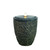 16.5" Vibrant Unique Large Stone Fountain with LED Flame Effect - IMAGE 1