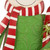 3' Red, Green, and White Christmas Metal Snowman Yard Stake or Standing Decor or Wall Decor - IMAGE 3