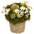 Butterflies and Easter Eggs Artificial Floral Arrangement - 7" - IMAGE 1