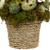 Butterflies and Easter Eggs Artificial Floral Arrangement - 7" - IMAGE 3