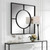 Warehouse Square Window Wall Mirror - 39.25" - Black - IMAGE 3