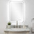 LED Lighted Rectangular Vanity Wall Mirror - 32.25" - IMAGE 2