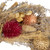Pampas Grass and Dried Florals Small Fall Harvest Wreath - 10" - IMAGE 5