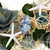 Floral Starfish and Seashells Artificial Wreath - 12" - IMAGE 6