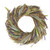 Artificial Grass and Lavender Spring Wreath - 14" - IMAGE 1