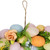 Artificial Floral Easter Egg Spring Wreath - 15"
