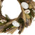 Speckled Eggs and Feathers Artificial Small Earthy Easter Wreath - 14" - IMAGE 3