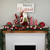 Shatterproof 3-Finish Christmas Ball Garland - 6' x 3.5" - Red and White - Unlit - IMAGE 2