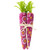 Floral Easter Carrot Decorations - 10.25" - Set of 3 - IMAGE 1