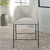 Barrel Back Counter Stool - 38.5" - Gray and Black - IMAGE 3