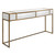 Reflect Mirrored Console Table - 62" - Gold and White - IMAGE 5