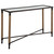 Braddock Coastal Console Table - 52" - Black and Brown - IMAGE 5