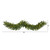 6’ x 6" Pre-Lit Green Pine Artificial Christmas Garland, Clear LED Lights - IMAGE 5